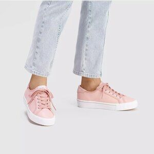Coach Pink Platform Sneakers